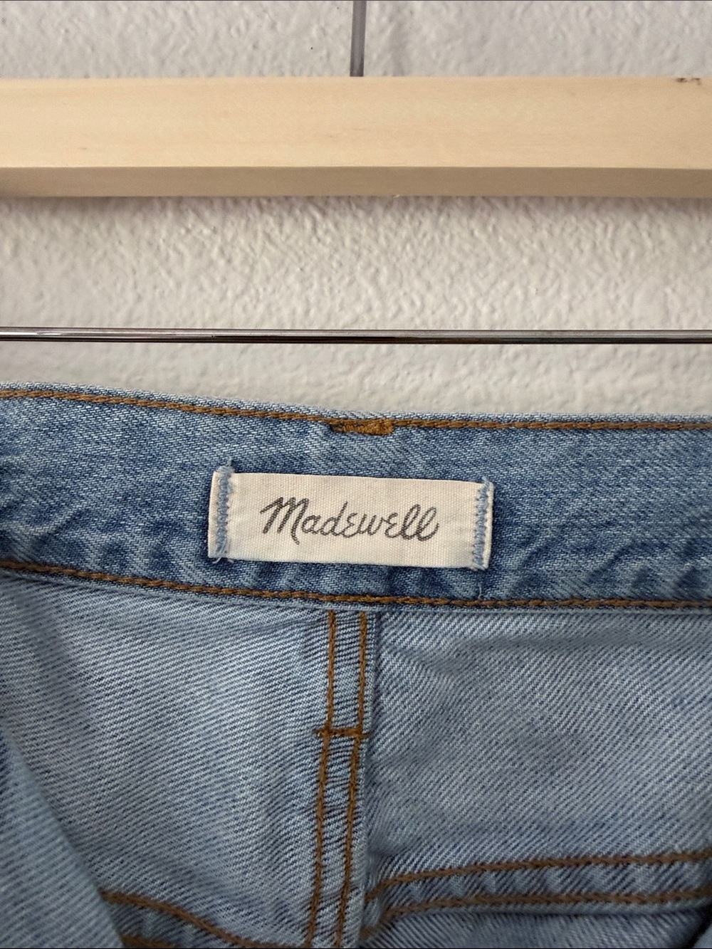 Madewell Light Blue Straight-Leg Jeans - Picture 2 of 5